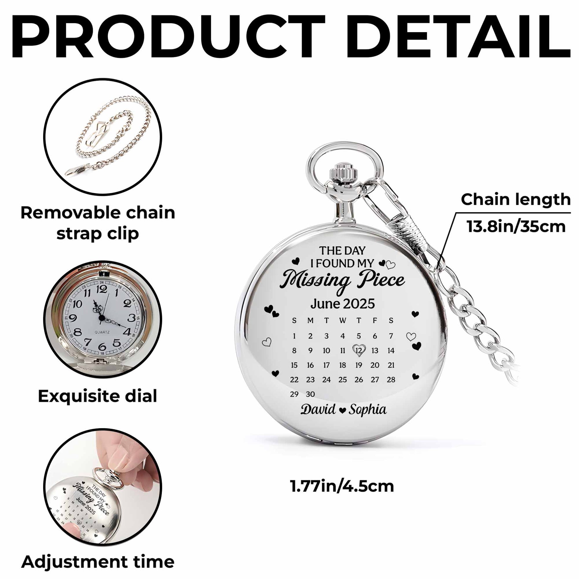 The Day I Found My Missing Piece, Hearts And Calendar