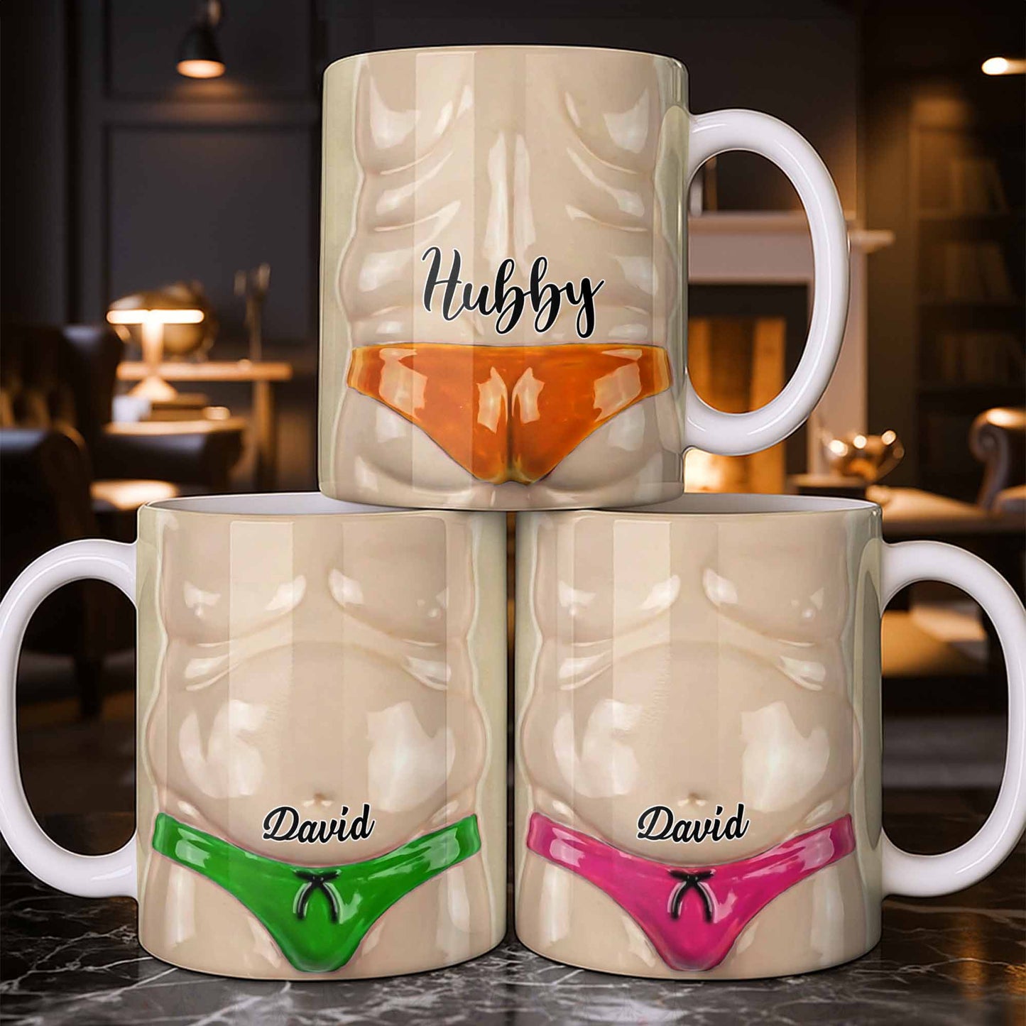 Capture The Fun With Our Playful Design Mug - Personalized Custom Coffee Mug - HSB069_MG