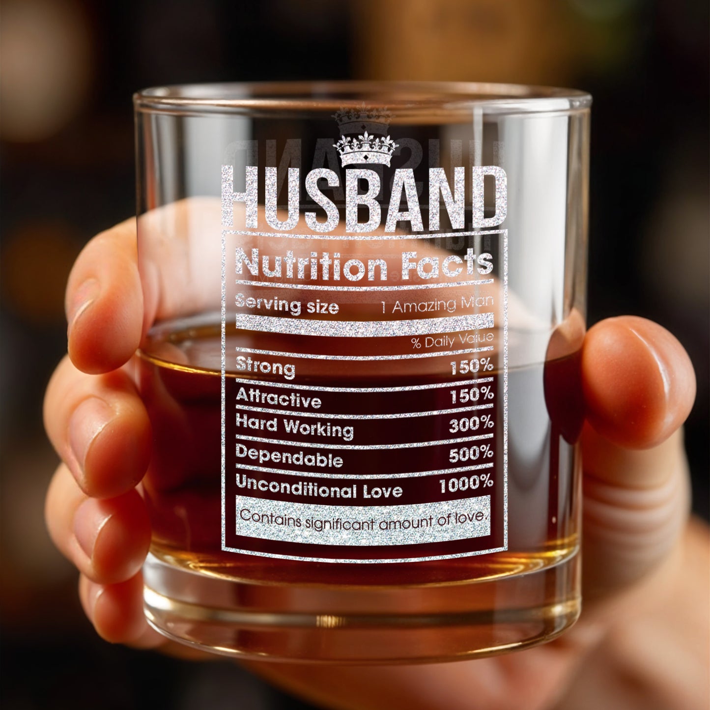 Husband Nutrition Facts, Contains Significant Amount Of Love