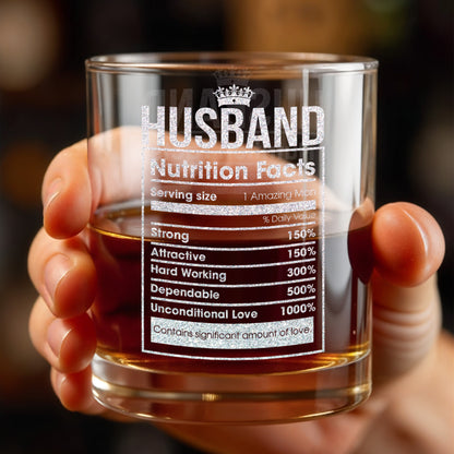 Husband Nutrition Facts, Contains Significant Amount Of Love