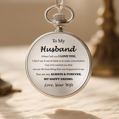 To My Husband, My Always & Forever, My Happy Ending
