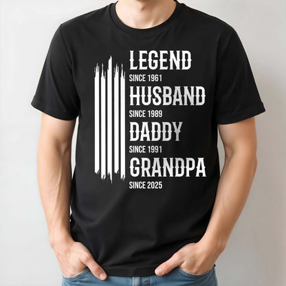 Legend Husband Daddy Grandpa
