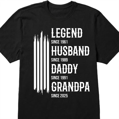 Legend Husband Daddy Grandpa