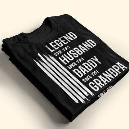 Legend Husband Daddy Grandpa