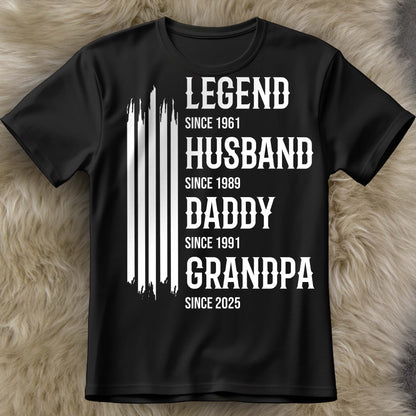 Legend Husband Daddy Grandpa