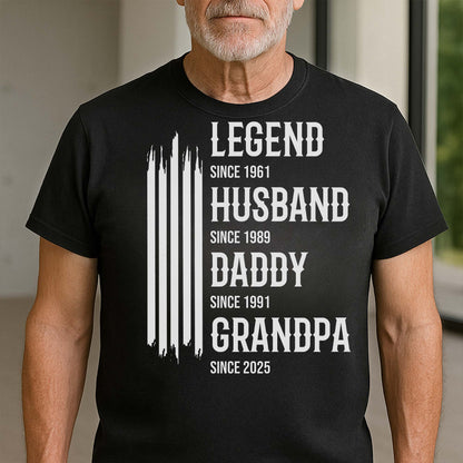 Legend Husband Daddy Grandpa
