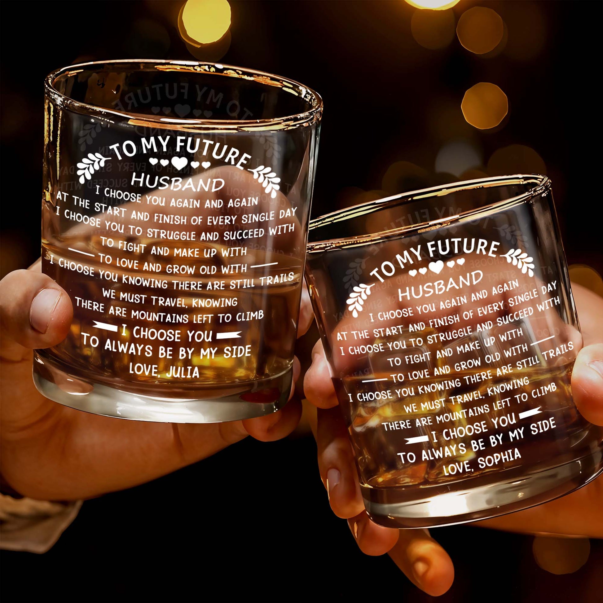 To My Future Husband I Choose You Again Hearts And Leaves