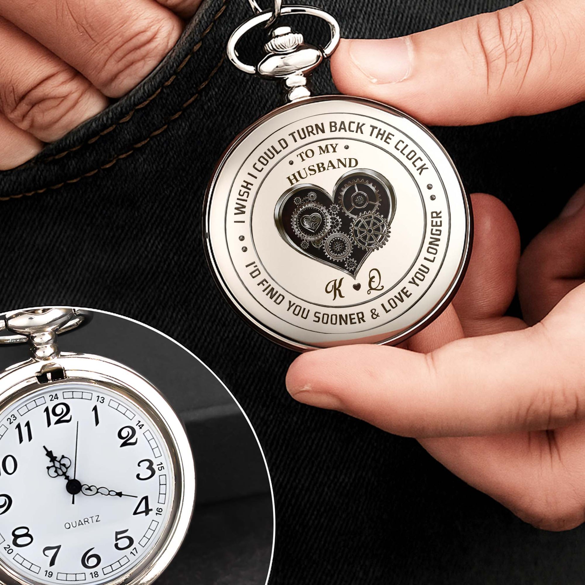 I Wish I Could Turn Back The Clock To My Husband Gear Heart