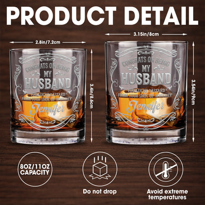 Congrats On Being My Husband, Ornamental Design