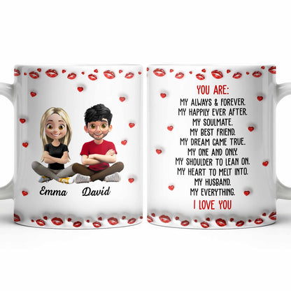 Charming Character Illustrations With Hearts