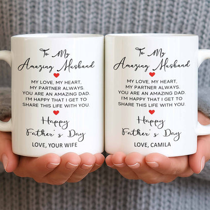 To My Amazing Husband Love And Heart