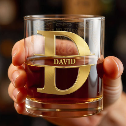 Congrats On Being My Husband Monogram Initial And Ornate Border