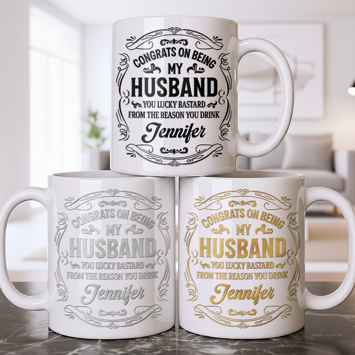 Congrats On Being My Husband, Floral Designs