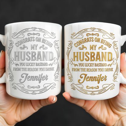 Congrats On Being My Husband, Floral Designs