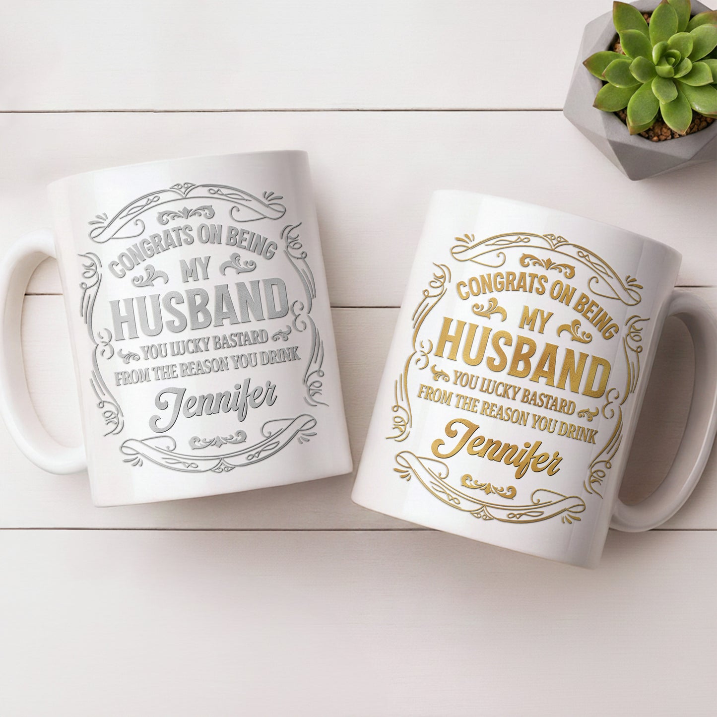 Congrats On Being My Husband, Floral Designs