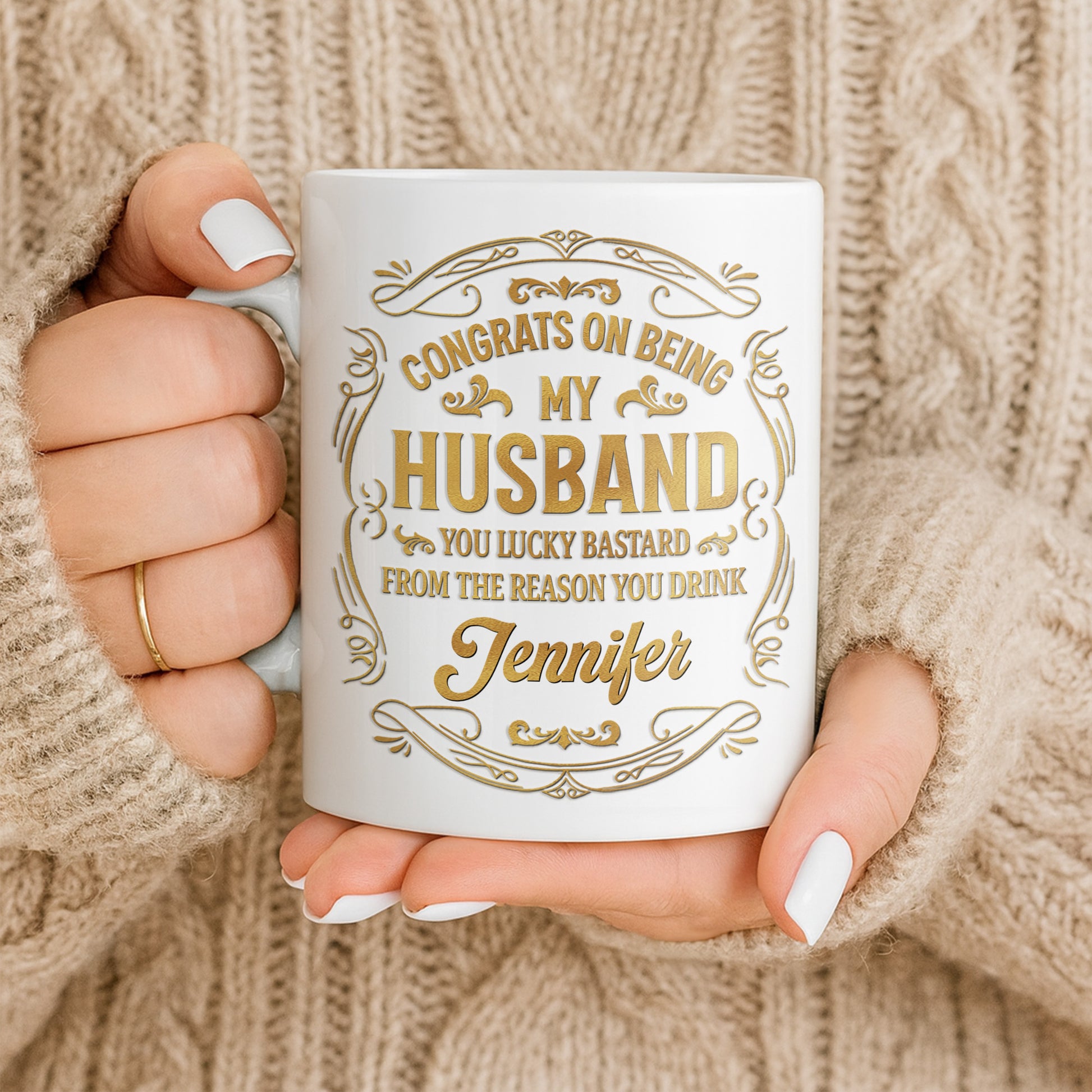 Congrats On Being My Husband, Floral Designs