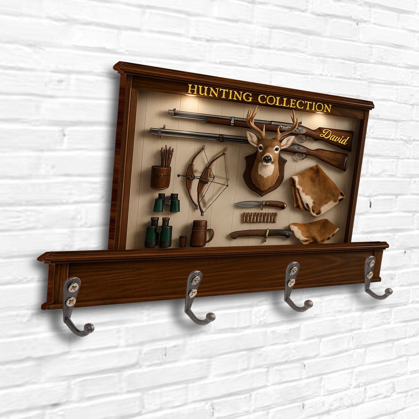 Exquisite Hunting Tools and Trophy Collection