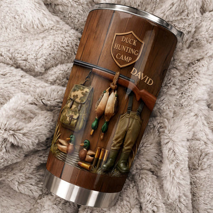 Duck Hunting Camp, Ducks And Gear Design