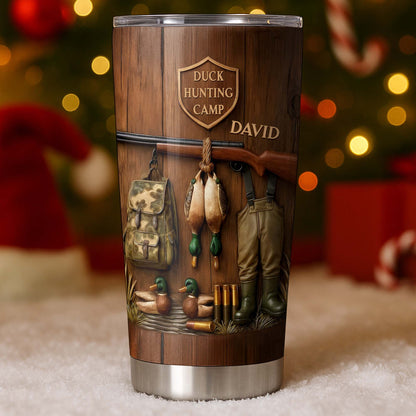 Duck Hunting Camp, Ducks And Gear Design