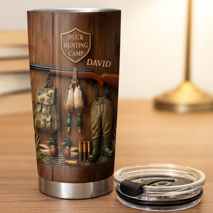 Duck Hunting Camp, Ducks And Gear Design