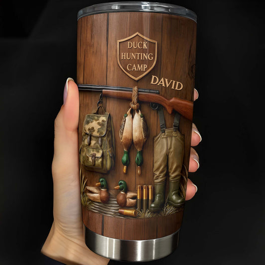 Duck Hunting Camp, Ducks And Gear Design