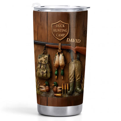 Duck Hunting Camp, Ducks And Gear Design