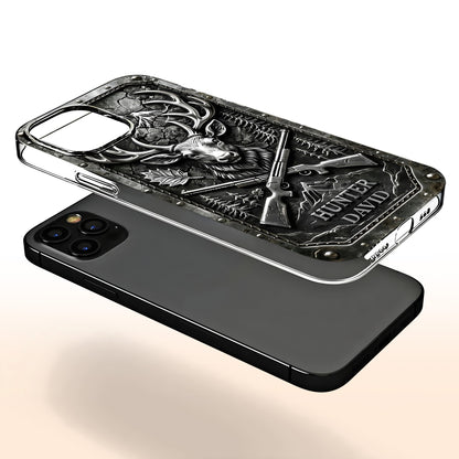 Hunter Custom Deer Antlers And Rifles Outdoors Design