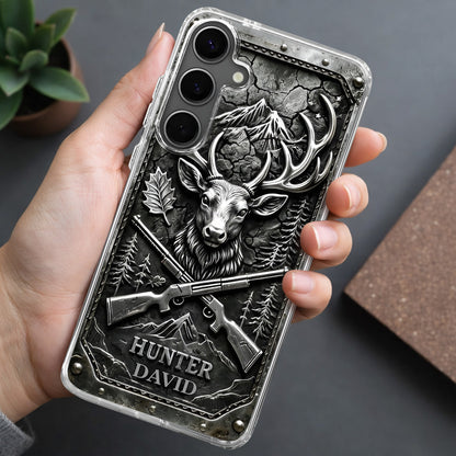 Hunter Custom Deer Antlers And Rifles Outdoors Design