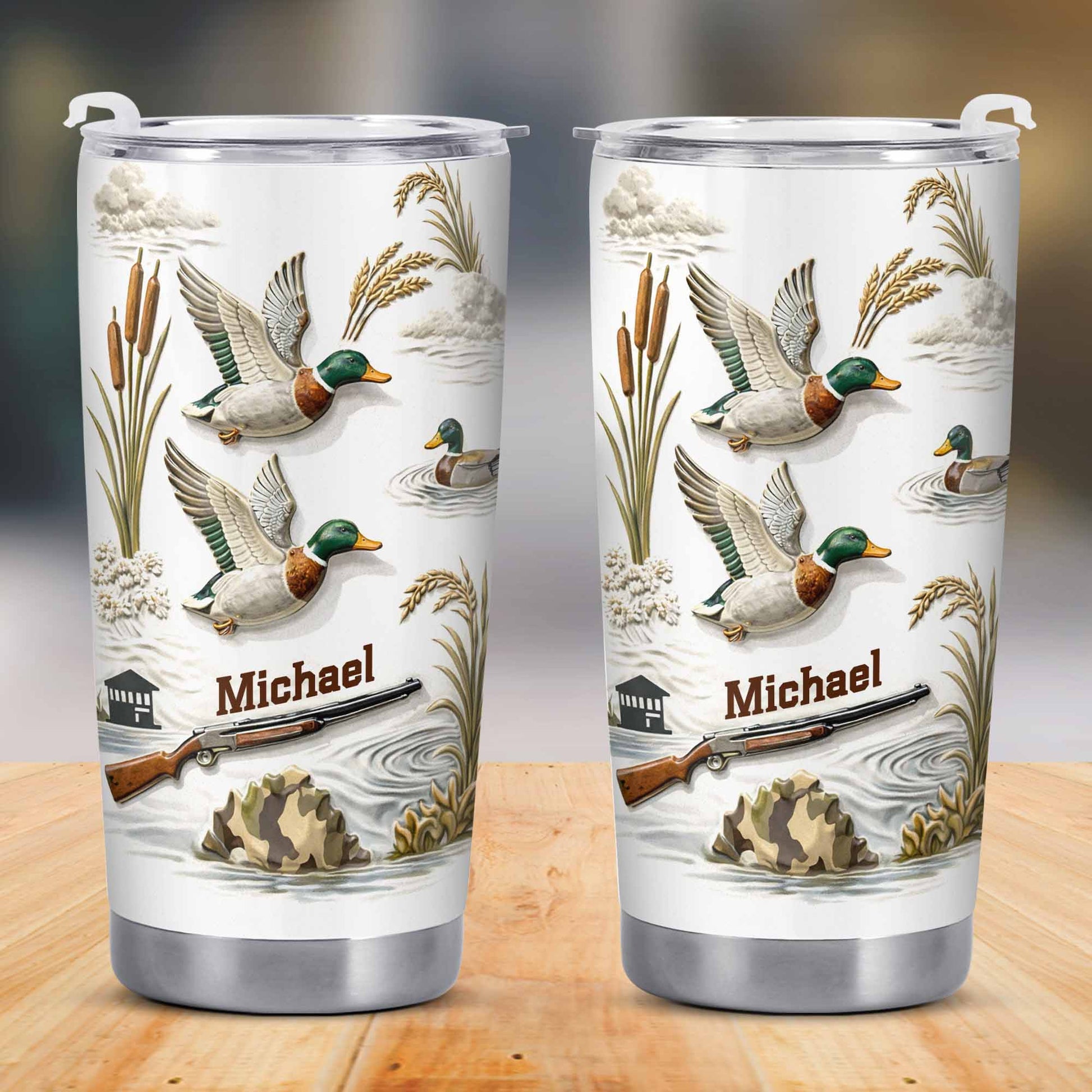 Michael, Ducks And Shotgun Design