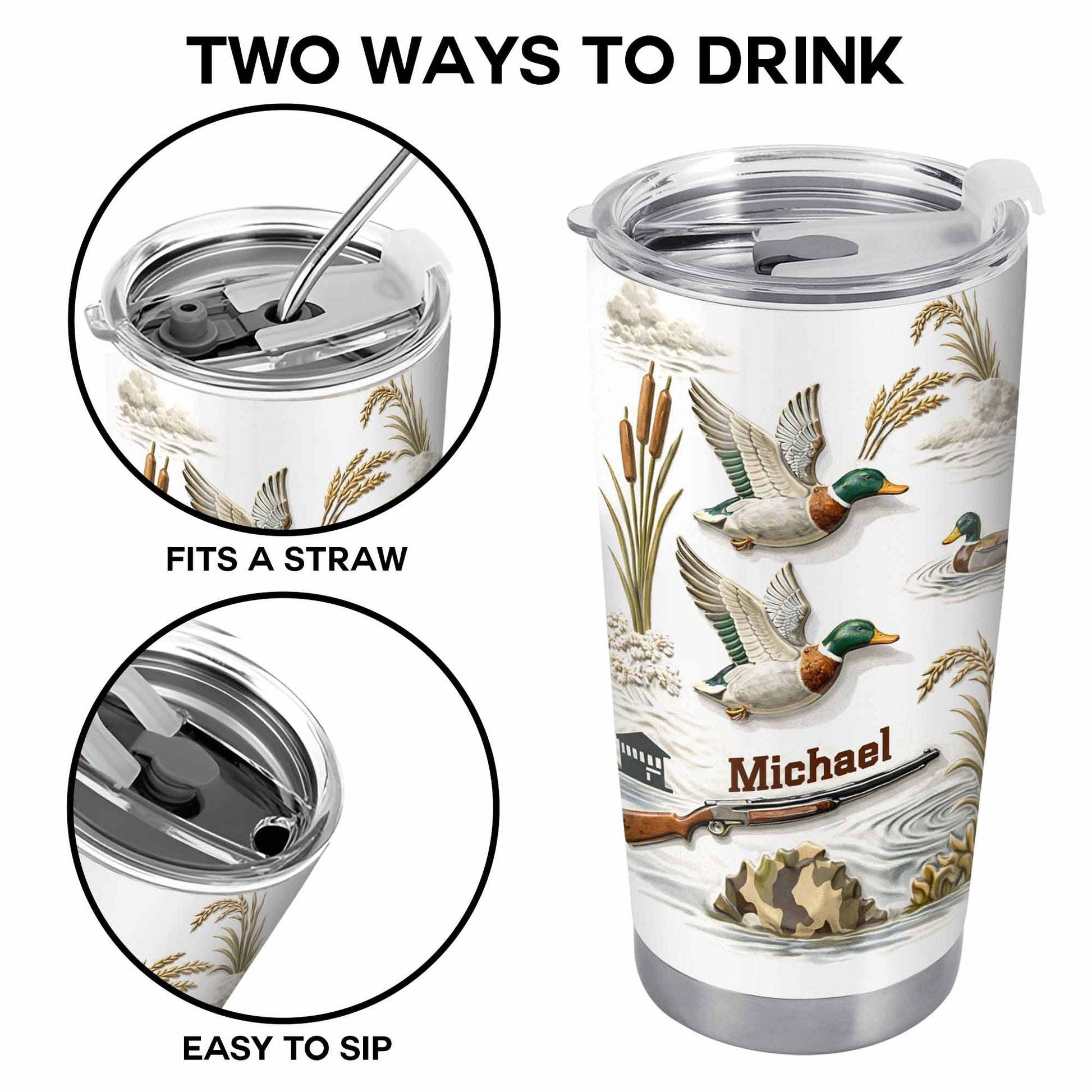 Michael, Ducks And Shotgun Design