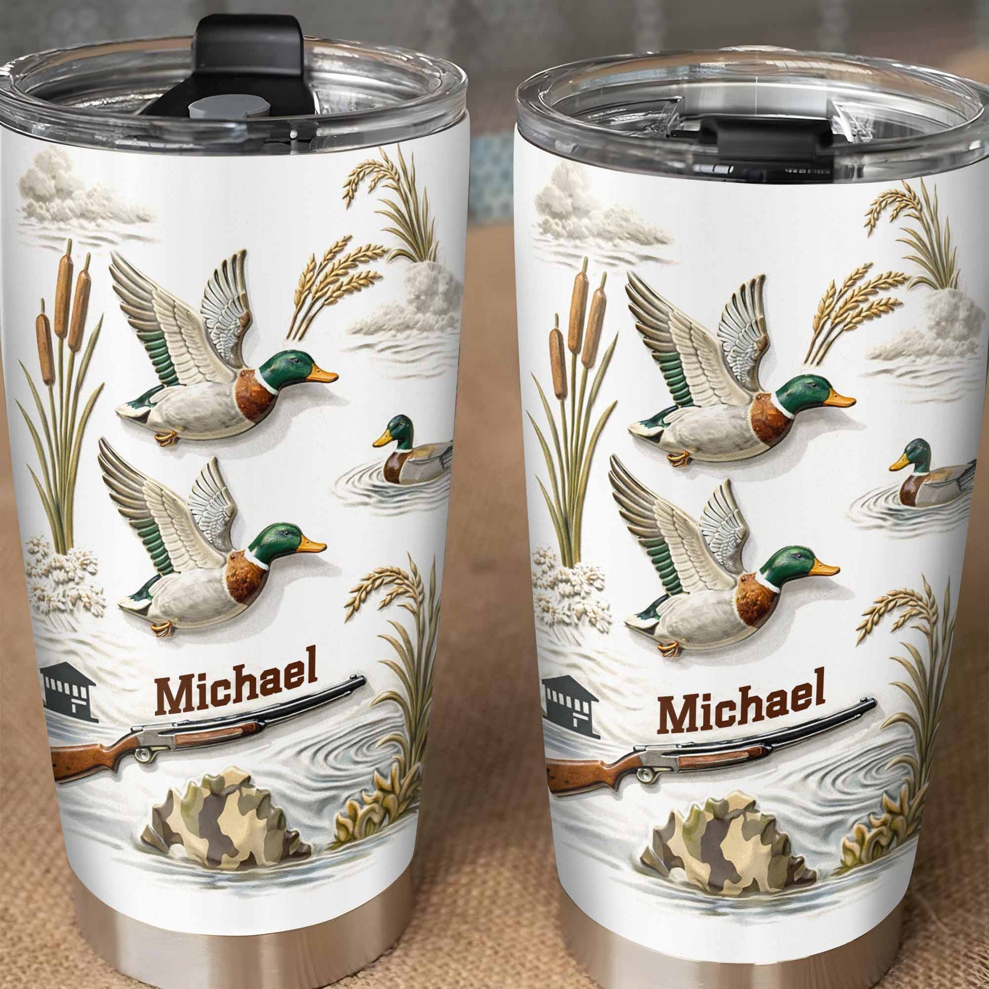 Michael, Ducks And Shotgun Design