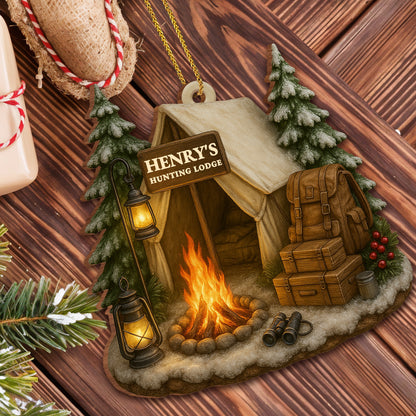 Cozy Campfire Scene, Perfect for Customization