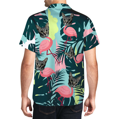 Camisa hawaiana personalizada con su foto - Camisa hawaiana unisex personalizada - HW_LL02