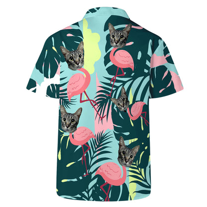 Camisa hawaiana personalizada con su foto - Camisa hawaiana unisex personalizada - HW_LL02