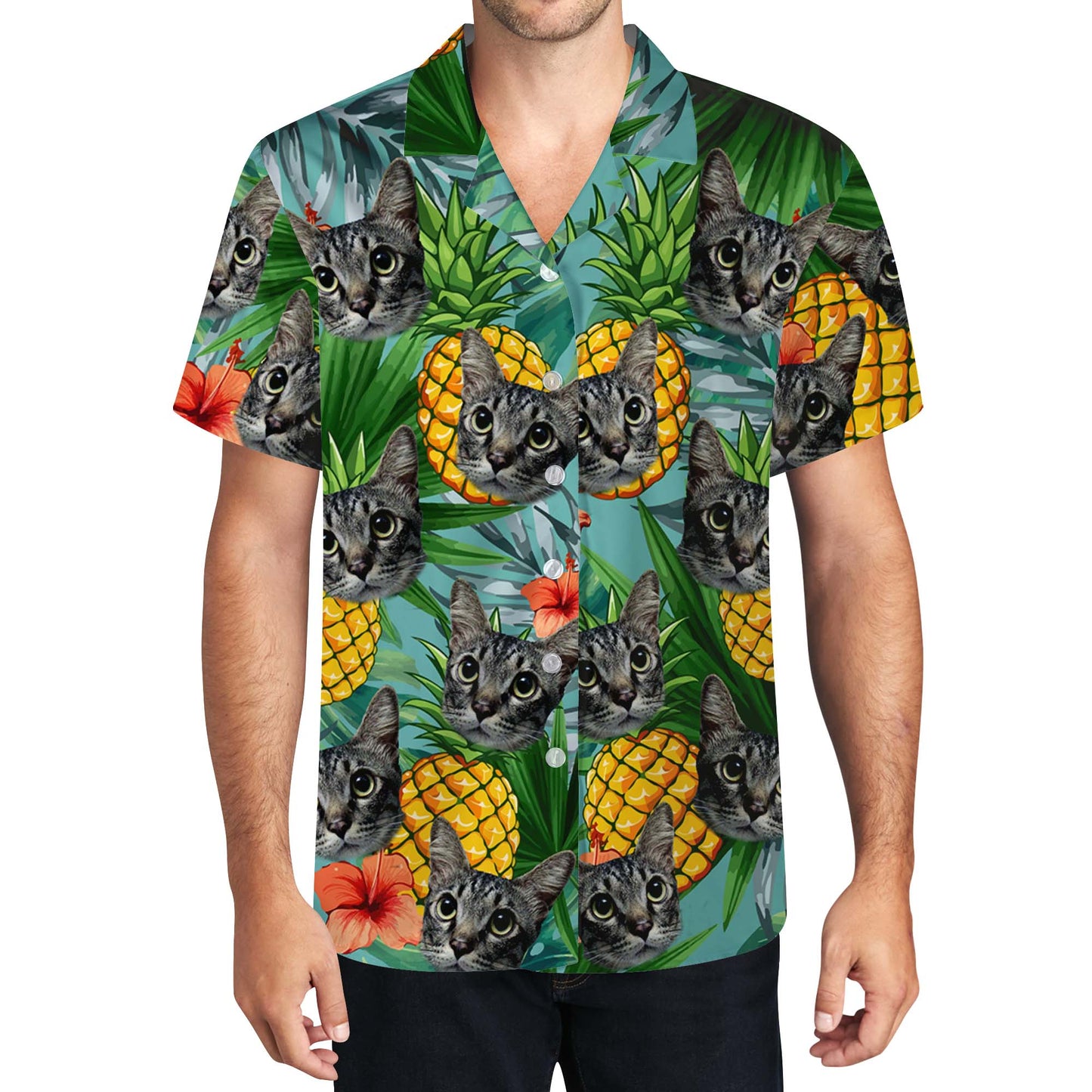 Custom Hawaiian Shirt With Your Photo - Personalized Unisex Hawaiian Shirt - HW_LL06