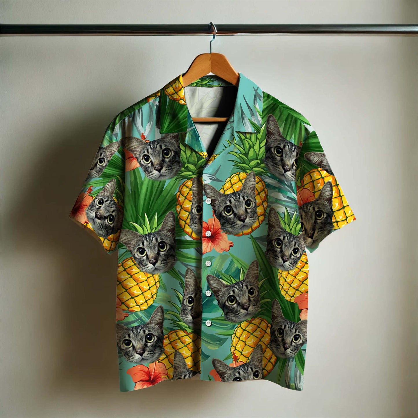 Custom Hawaiian Shirt With Your Photo - Personalized Unisex Hawaiian Shirt - HW_LL06