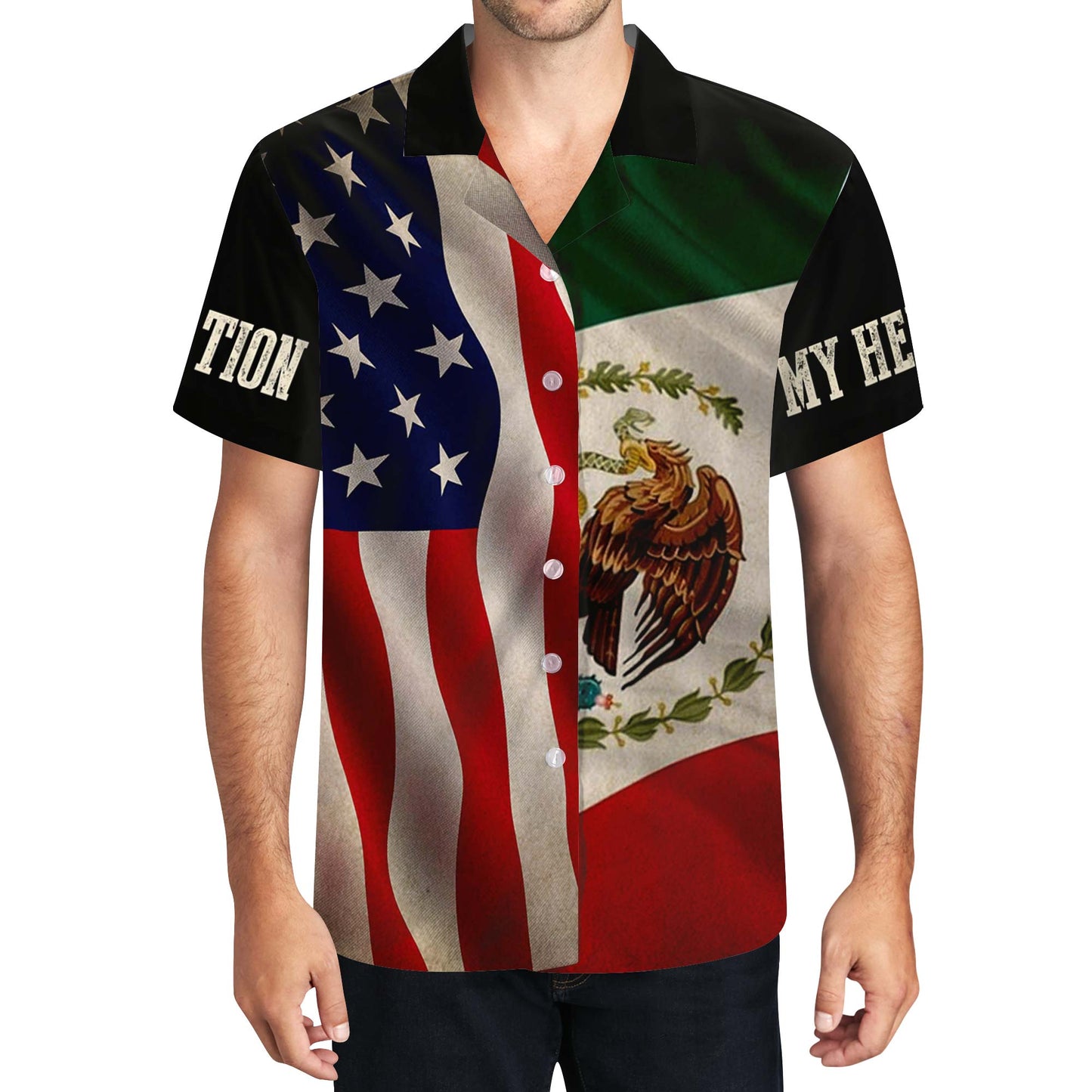 My Nation, My Heritage - Personalized Unisex Hawaiian Shirt - HW_MX07