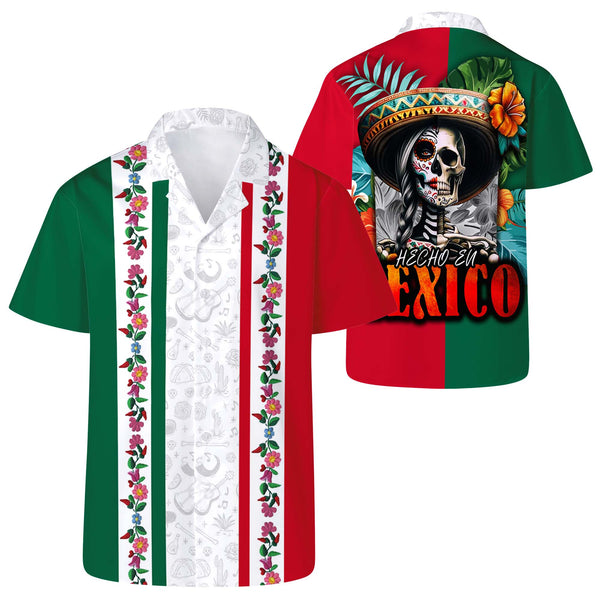Hecho En Mexico - Personalized Custom Unisex Hawaiian Shirt - HW_MX37