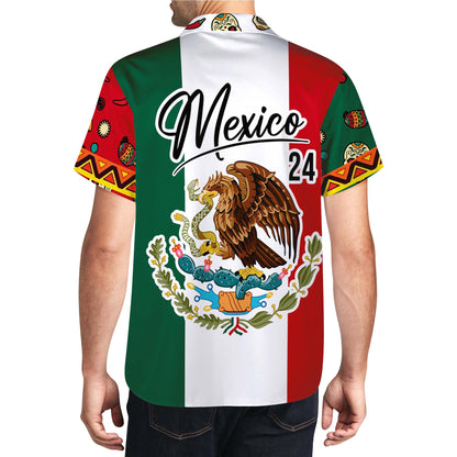 Mexico Mi Amor - Camisa Hawaiana Unisex Personalizada - HW_MX21