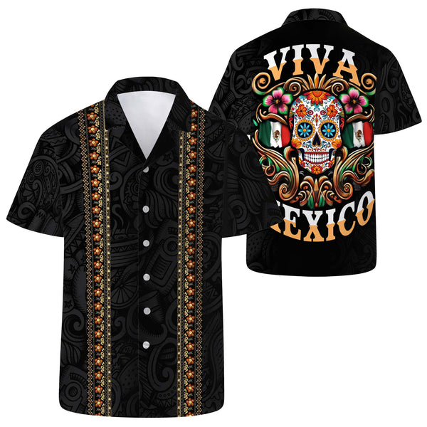 Viva Mexico - Personalized Custom Unisex Hawaiian Shirt - HW_MX45