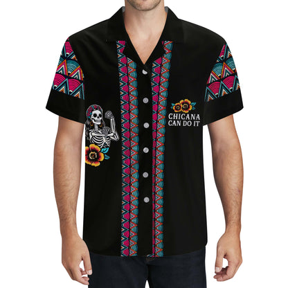 Chicana Can Do It - Personalized Unisex Hawaiian Shirt - HW_MX20