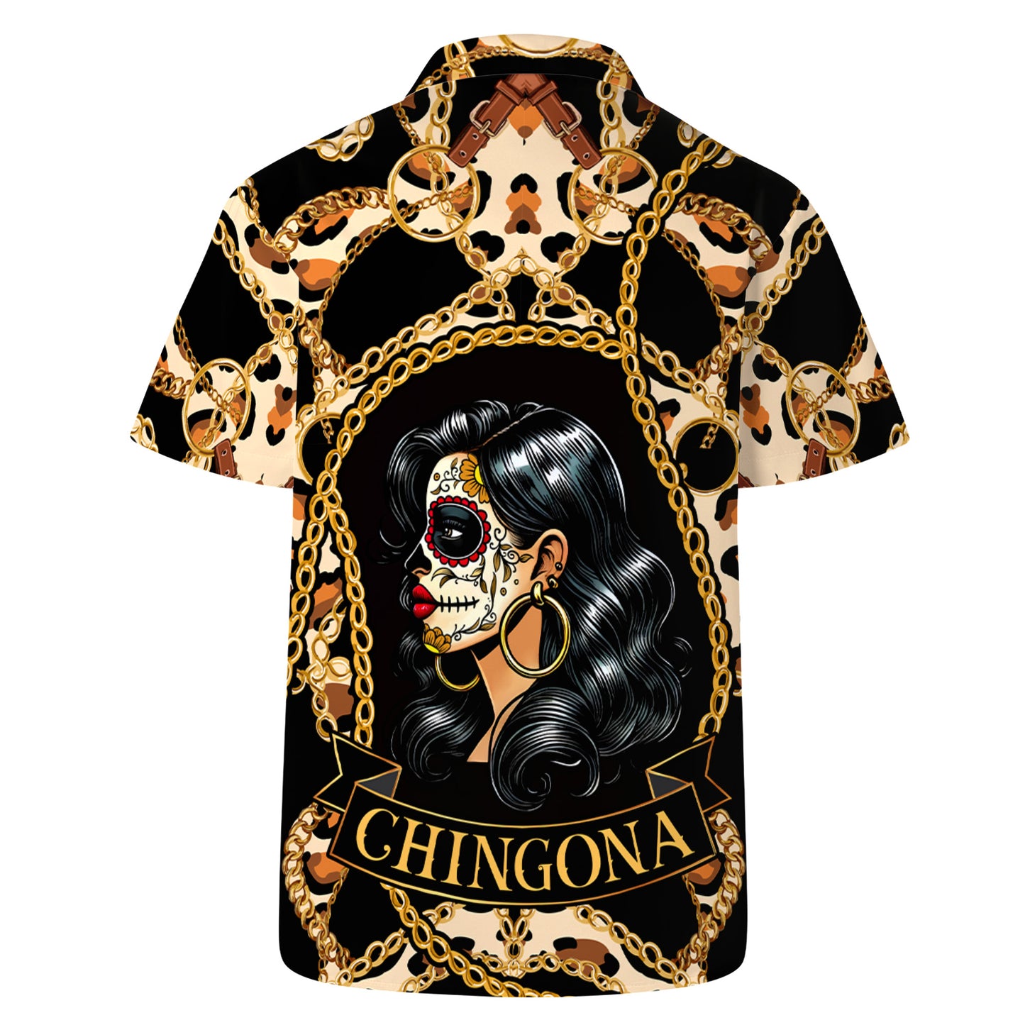 Chingona Porque Pendejas Hay Muchas - Camisa Hawaiana Unisex Personalizada - HW_MX51