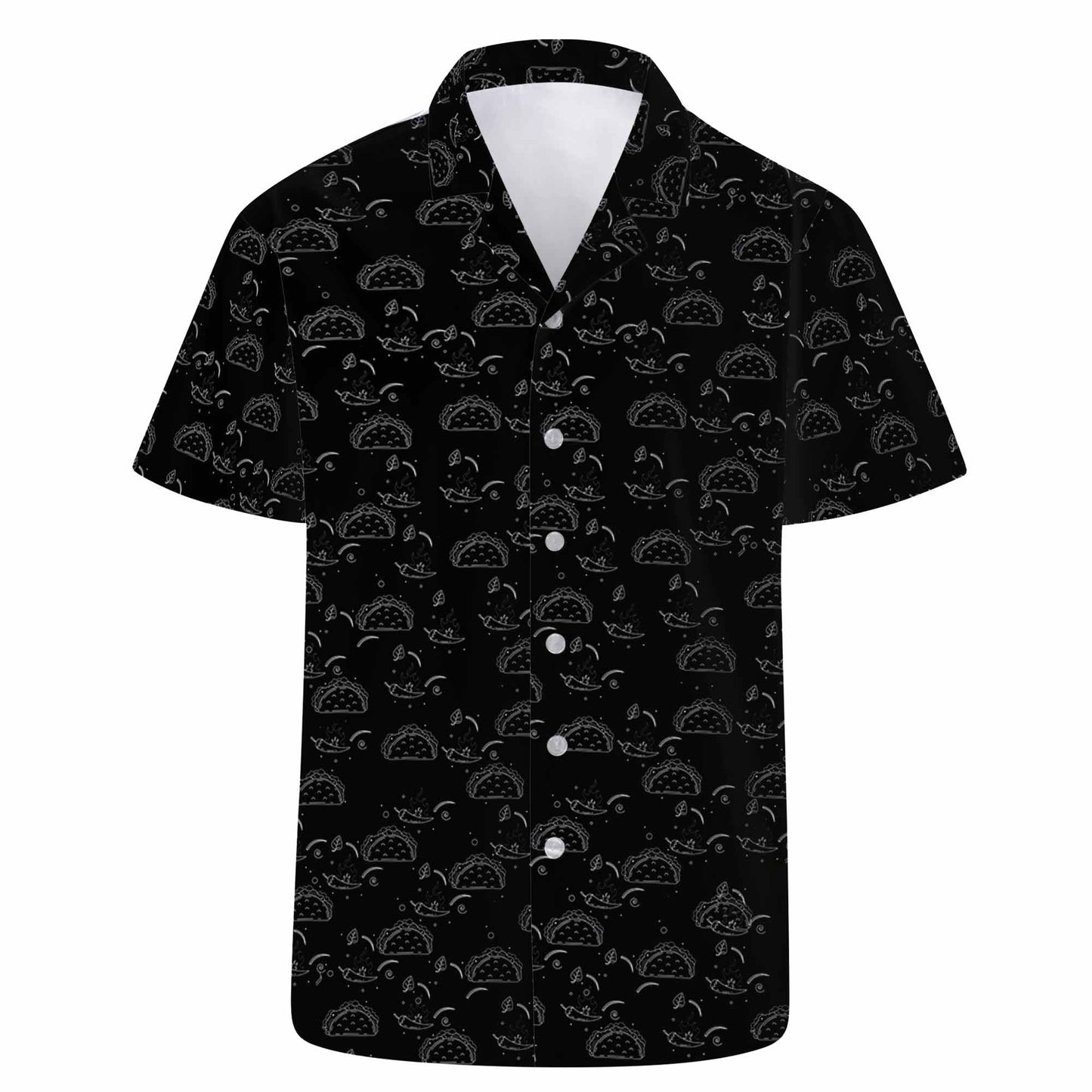 Si Muero Entiérrame Con Un Taco- Camisa hawaiana unisex personalizada - HW_MX56
