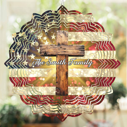 To The Loving Family Blessed Home With Cross And Stars