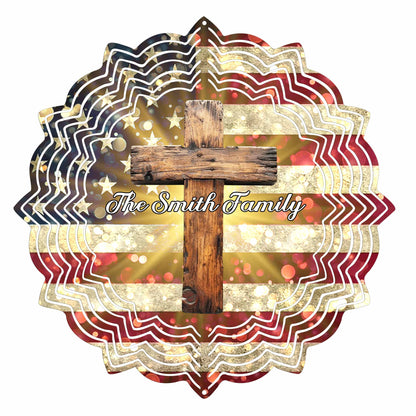 To The Loving Family Blessed Home With Cross And Stars