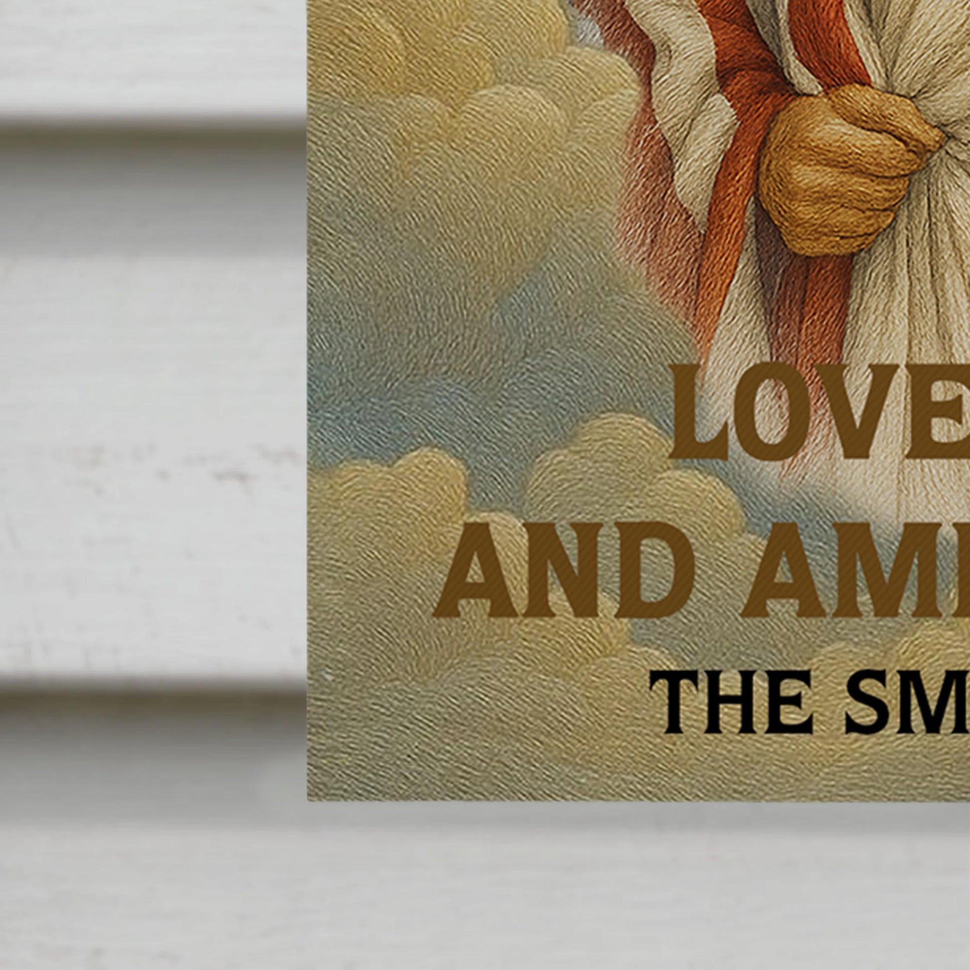 Happy Independence Day, Love Jesus And America Too, Jesus And American Flag