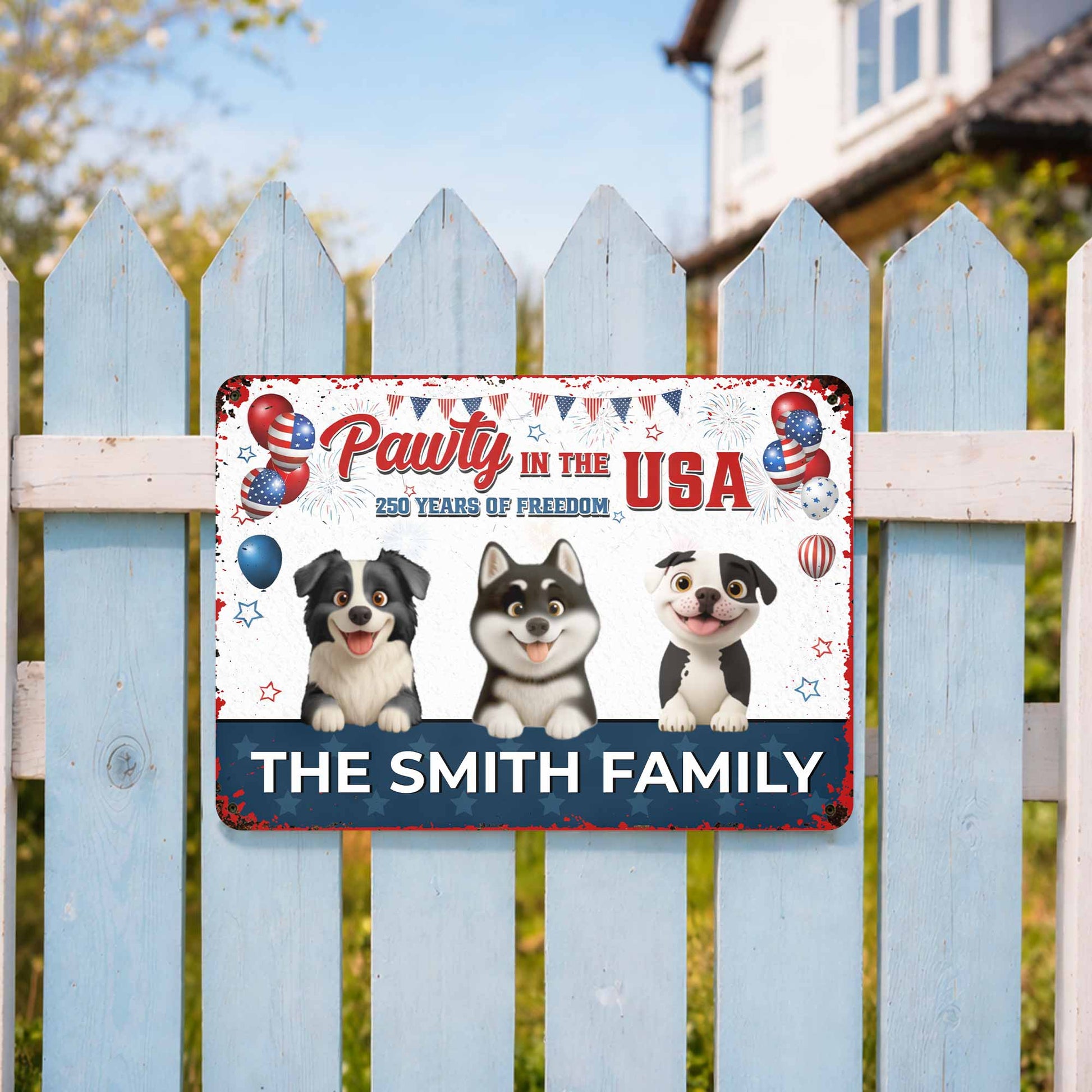 Pawty In The USA 250 Years Of Freedom With Dogs And Flags