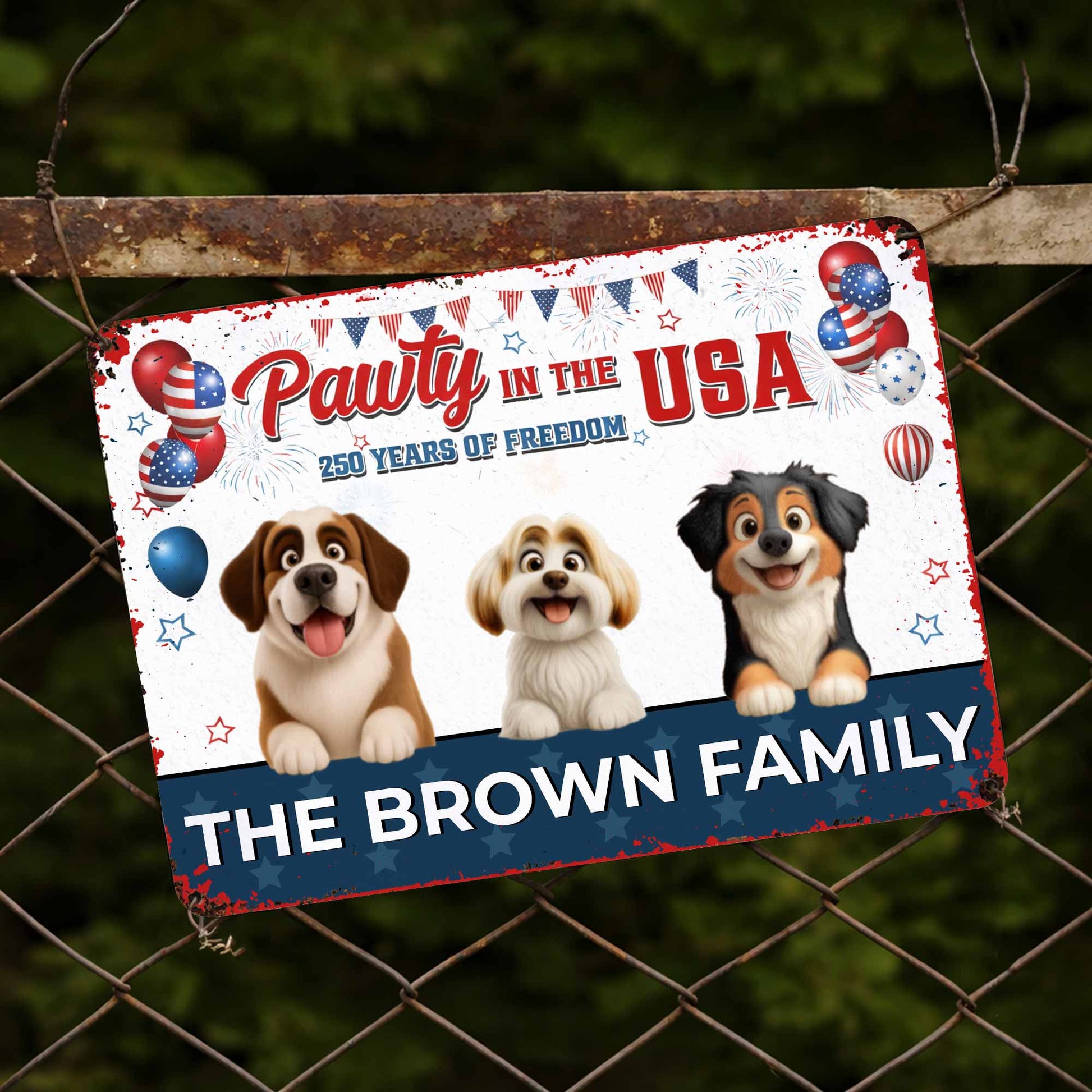 Pawty In The USA 250 Years Of Freedom With Dogs And Flags