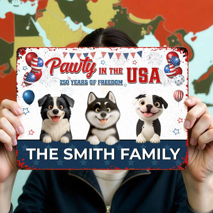 Pawty In The USA 250 Years Of Freedom With Dogs And Flags