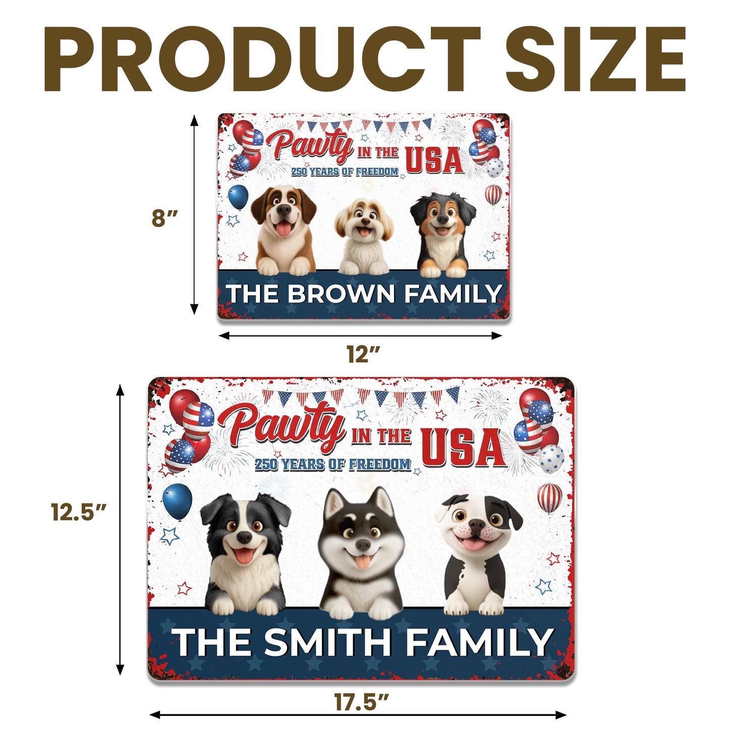 Pawty In The USA 250 Years Of Freedom With Dogs And Flags